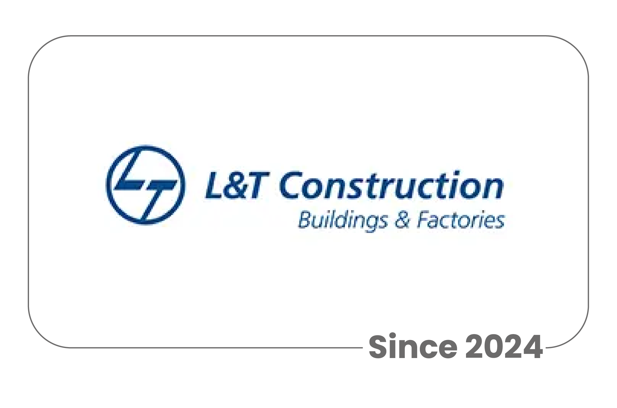 L& T Construction logo